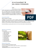 Qué Es El Escorbuto PDF