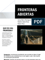 FRONTERAS ABIERTAS Power Point 3