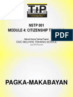 Module 4 NSTP Pagkamakabayan & Pagkamakatao