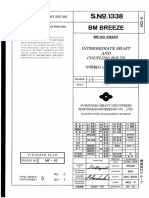 MF-42 Intermediate Shaft and Coupling Bolt