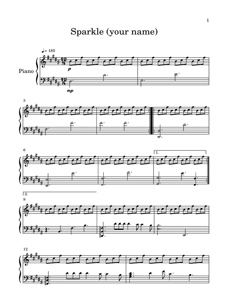 Sparkle Your Name Pdf Pdf