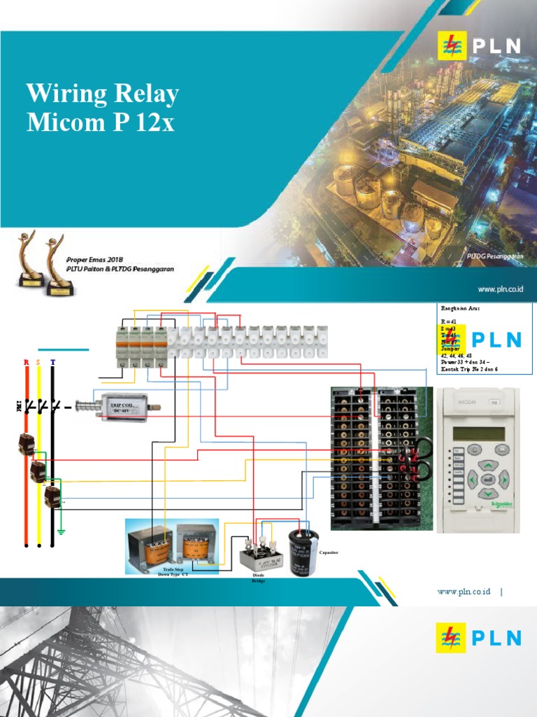 Wiring Relay Micom | PDF
