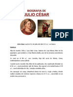 Biografia de Julio Cesar