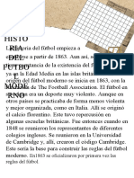 Historia del fútbol desde 1863