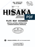 MF-152 Instruction Manual For Plate Type Heat Exchangers PDF