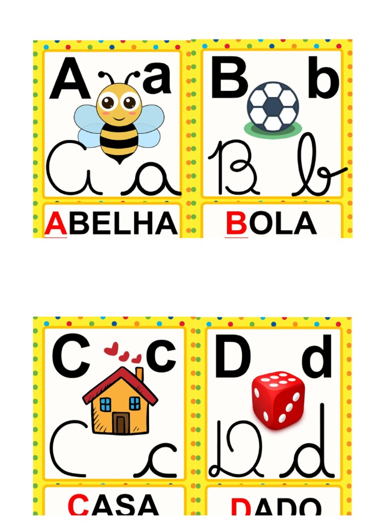 alfabeto movel.docx | PDF