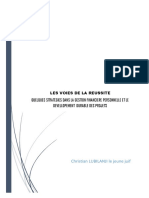 Quelques Strategies Dans La Gestion Financiere Personnelle Et Le Devellopement Durable Des Projets