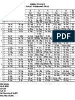 Thời Khóa Biểu Đoàn Nga HK2.xlsx - Sheet1