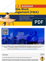 Introduction To Flexible Work Arrangement (FWA)