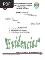 Evidencias de Innovacion Tecnologica de Los Materiales