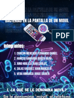 Bacterias en La Pantalla de Un Movil