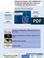 Pruebas de Funcion Hepatica