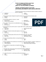 2012 - Nutritional Biochem and Clin Dietetics Mock Board PDF
