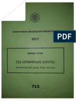 UM UGM 2017 TK SAINTEK - Kode 713 Asli [www.defantri.com] (1)
