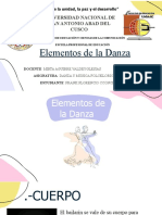 Elementos de la Danza UNSAAC Cusco