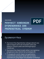 Penyakit Kandungan Dysmenorrhea, Premenstrual Syndrom Dan Endometriasis