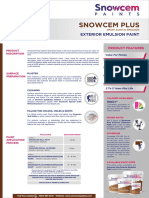 Snowcem Plus SMART ACRYLIC EMULSION PDF