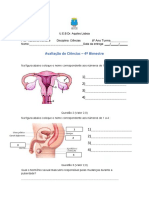 8ºano - Prova 4º Bimestre