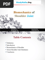 Biomechanics of Shoulder Complex Part 1 | PDF | Anatomical Terms Of ...