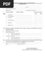 Fbise Application Form Issuance of Duplicate Certificate - New | PDF ...