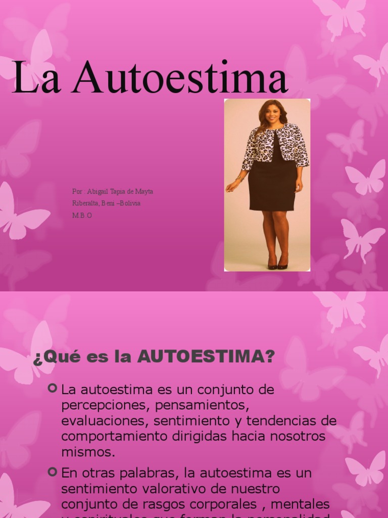 Comprendiendo la Autoestima | PDF | Autoestima | Amor