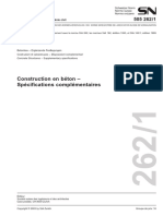 262 - 1 - Construction en Béton - Spécification Comp