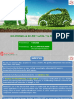 Biomethanol Bioethanol Fuel