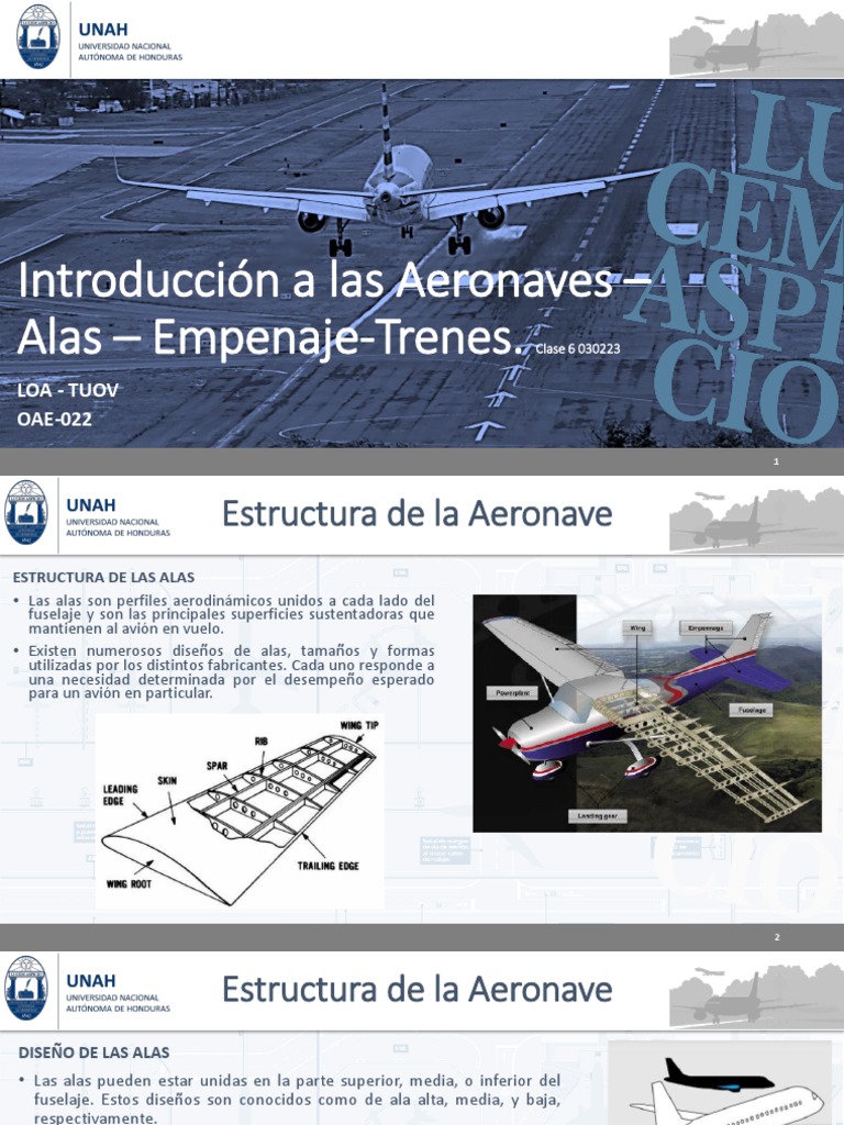 Diseño y Estructura de Alas Aviónicas | PDF | Avión | Superficies de ...