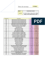 Nota de Entrega