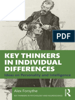 (Key Thinkers in Psychology and Neuroscience) Forsythe, Alex - Key Thinkers in Individual Differences - Ideas On Personality and Intelligence-Routledge (2020) PDF