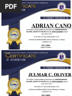 Certificate Abad