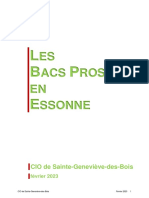 Les BACS PRO en Essonne Février 2023 Avec Liens Hypertextes