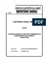 Cover LHR LKjIP Tahun 2022