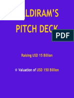 Haldiram's Pitch Deck for Raising USD 15 Billion at USD 150 Billion Valuation