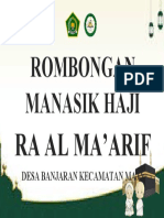 Stiker Rombongan Manasik Haji Ra