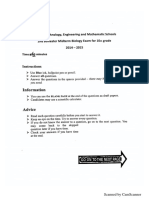 2nd Term Midterm Biology, 10th Grade 14-15