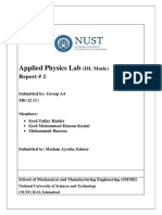 Applied Physics Lab Report 2 (Group A4) PDF