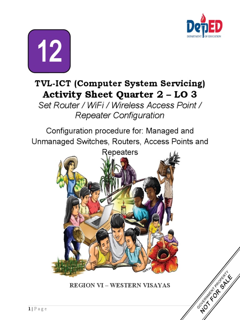 Ict CSS SHS12 Q2 Las3 Final | PDF | Computer Network | Network Switch