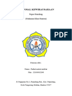 PROPOSAL KEWIRAUSAHAAN (Pepes Bandeng Khas Banten) PDF