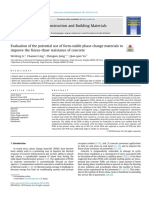 Evaluation of The Potential Use of Form-Stable Phase Change Materials To Improve The Freeze-Thaw Resistance of Concrete