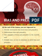 Bias and Prejudice PDF