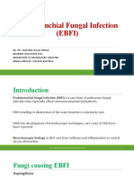 Endobronchial Fungal Infection (EBFI)