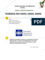 ISO 14001,14004,14006 Gestión Ambiental