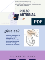 Pulso Arterial: Concepto, Valores Normales y Técnicas de Medición