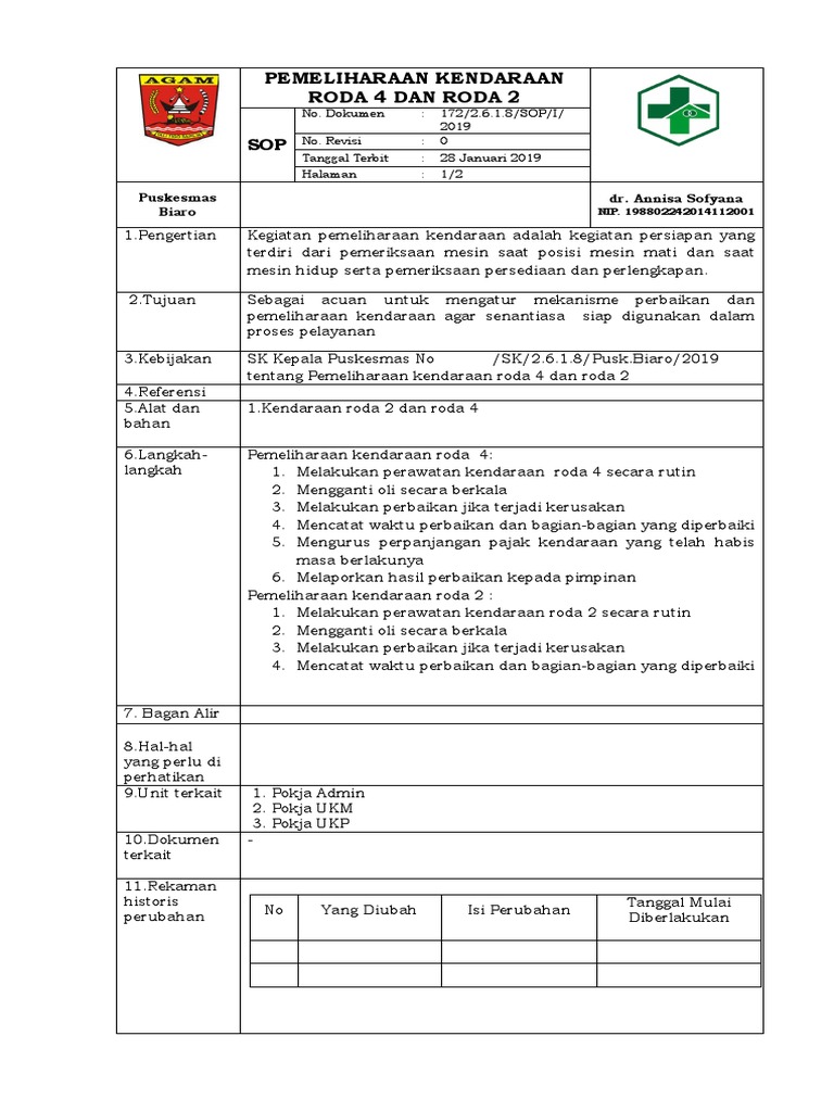 Pemeliharaan Kendaraan Roda 4 dan 2 | PDF | Teknologi & Rekayasa