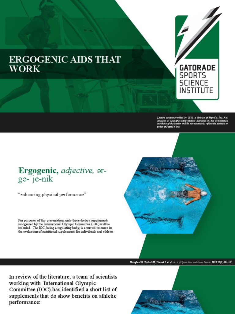 Lecture 8 ErgogenicAids PDF