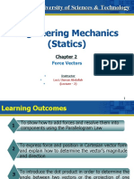 National University Engineering Mechanics Statics Chapter 2 Force Vectors