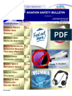 Aviation Safety Bulletin Issue 3 Highlights