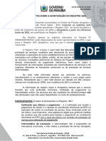 Orientação Registro 1601 Da EFD Atualizado PDF