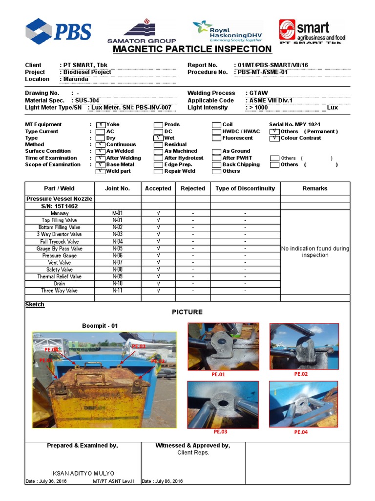 MAGNETIC INSPECTION | PDF